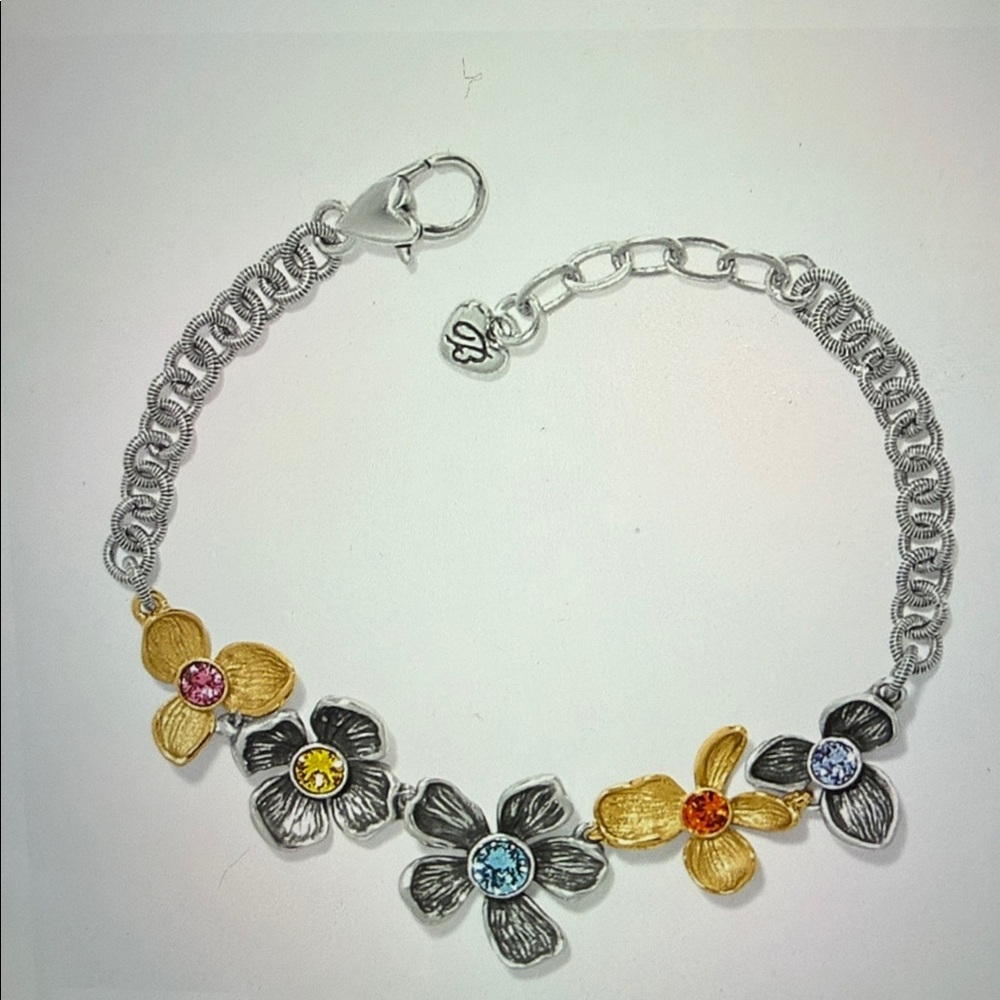 🌼🆕🌼 Brighton Everbloom Jardin Garland Bracelet NWT $98